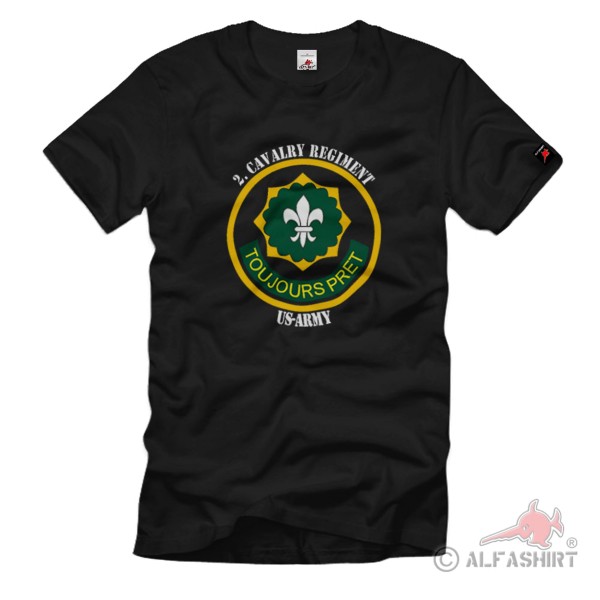 Us Army Us Kavallerieregiment Militär Schulterabzeichen Eskadron - T Shirt #2313
