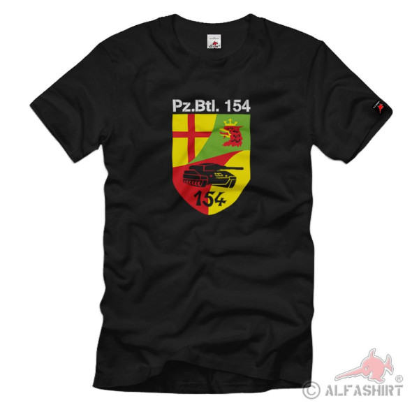 Pzbtl 154 Panzerbataillon Westerburg Company Leo Panzer Bataillon T Shirt # 1974