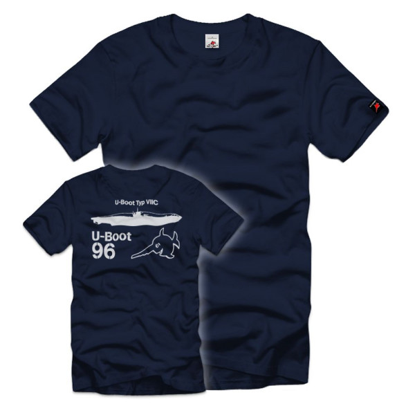 U-Boot Typ VIIC U96 Marine Unterseeboot Wölfe Deutschland Wappen Shirt#33153