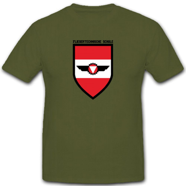 Wappen Abzeichen Österreichischen Fliegertechnische Schule - T Shirt #3908