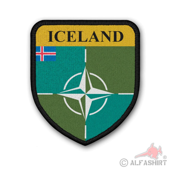 Patch Nato Islande Islande Armoiries Badge #39952