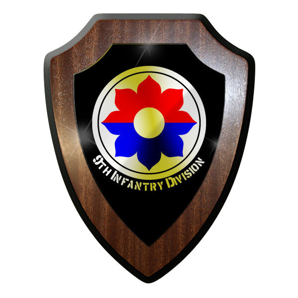 Wappenschild - 9th Infantry Division War Abzeichen Wappen Emblem #10003