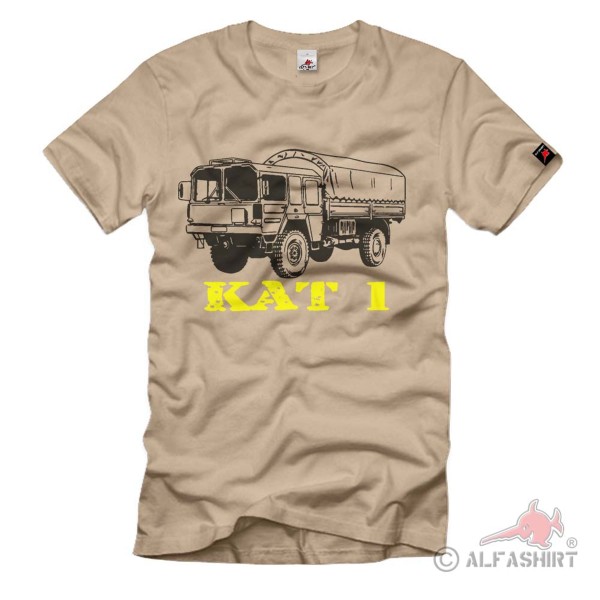 Kat 1 special motor vehicle Bundeswehr truck military - T Shirt # 266