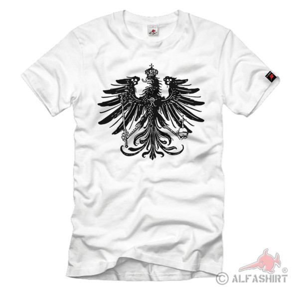 Prussian Eagle Frederick the Great Prussia Coat of Arms T Shirt # 891