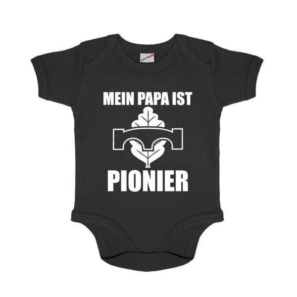 Baby body my dad is a pioneer soldier Bundeswehr offspring gift #30656