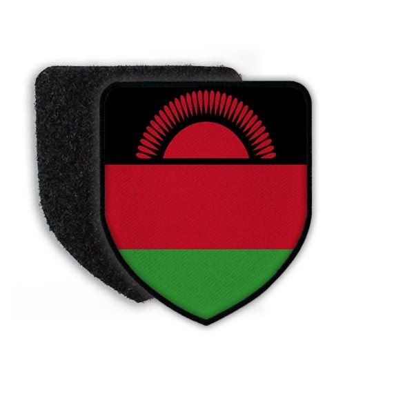 Patch Flagge von Malawis Fahne Flagge Zeichen Wappen Aufnäher Landesflagge#21513