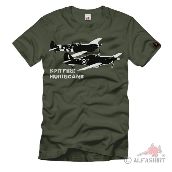 Spitfire Royal Air Force England British Army Fighter T-Shirt # 36