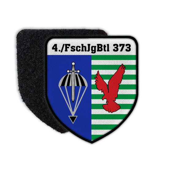 Patch 4 Kompanie FschJgBtl 373 Wappen Uniform Fallschirmjägerbataillon #34223
