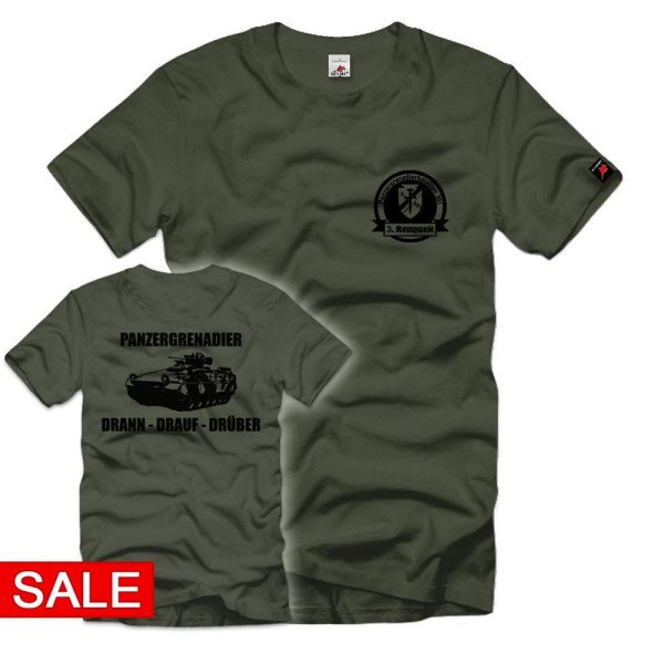 SALE shirt size L - 3rd Company PzGrenBtl 381 #R72