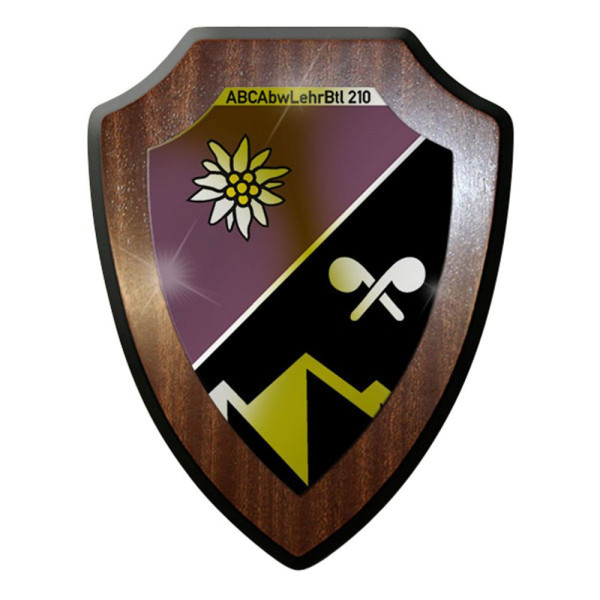 Wappenschild -ABCAbwLehrBtl 210 Bundeswehr Militär Deutschland Abzeichen #12766