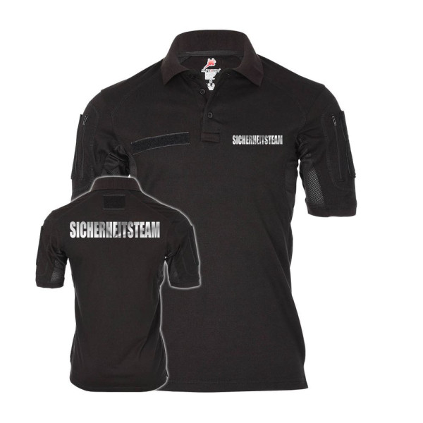 Tactical Polo Security Team Security Security Service Folder T-shirt # 32549