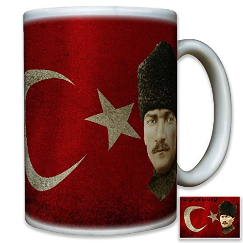 Mustafa Kemal Ataturk Republic of Turkey President Ottoman Empire Mug # 10516