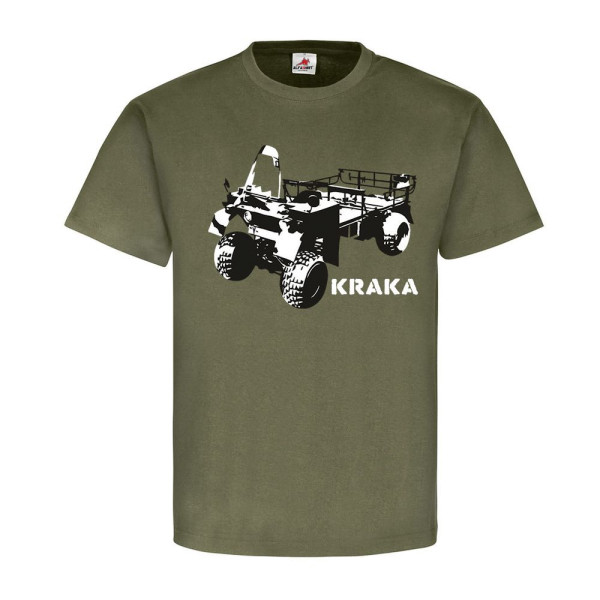 Kraka Fahrzeug Militär Kraftfahrzeug Wappen Abzeichen Emblem Heer T Shirt #3839