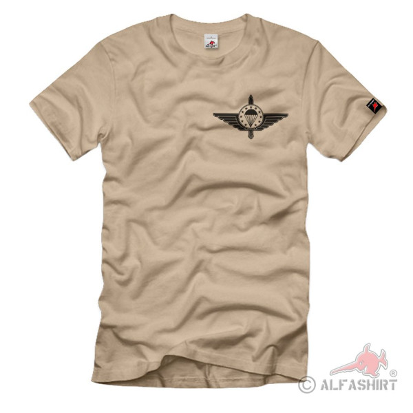 EMFV Abzeichen Europäischer Militär Fallschirmsprungverband T Shirt #37607