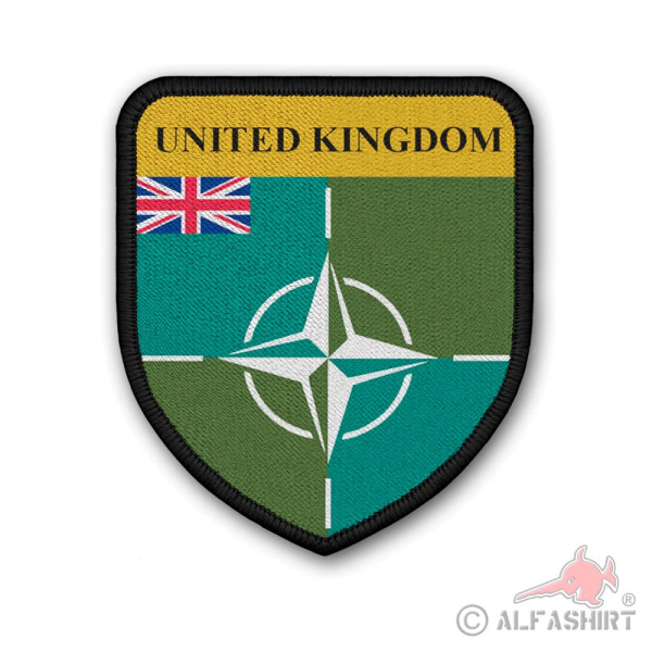 Patch Nato UK England Britain British Armed United Kingdom Royal Army #39961